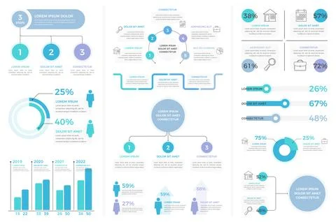 Infographic Templates Stock Illustration