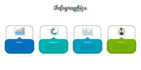 Infographic timeline template Illustrazione stock