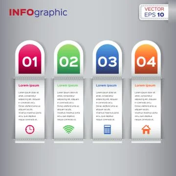 Infographic vector elements Stock Illustration