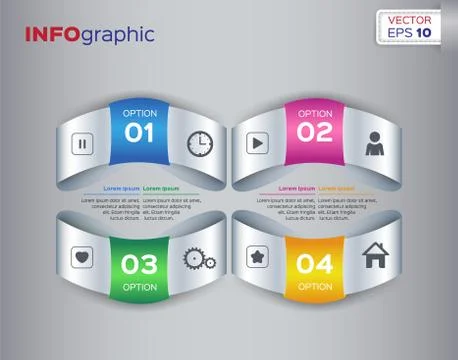 Infographic vector elements イラスト素材