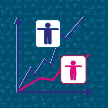 Infographic Vector Graphs and Elements イラスト素材