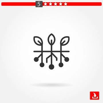 Infographic vector icon Illustrazione stock