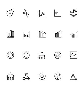 Infographic Vector Icons Stock Illustration