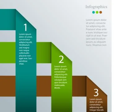 Infographic Vector Template Stock Illustration