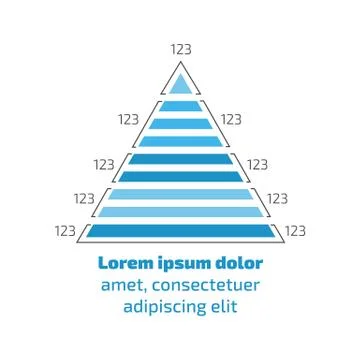 Infographic vector template Stock Illustration