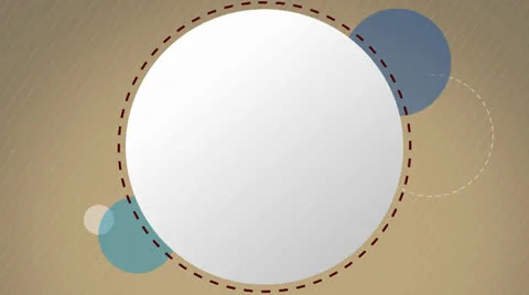 Infographic White Circle Stock Footage 26034597