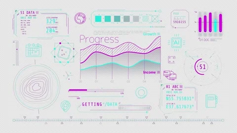Infographics about getting geolocation data animated on the alpha channel. 库存影片 237893825