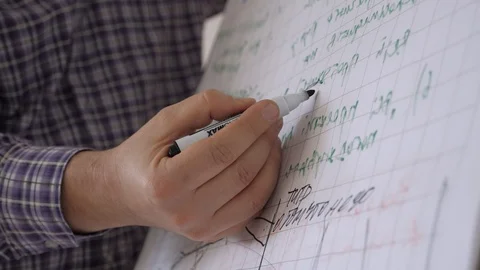 Infographics background. Visual representation to represent information, data Stock Footage 102971491