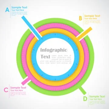 Infographics Chart Stock Illustration