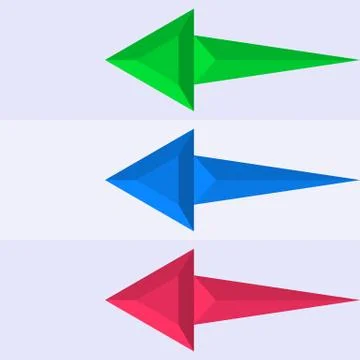 Infographics design arrows Stock-Illustration