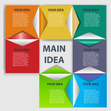 INFOGRAPHICS design elements vector illustration Stock Illustration