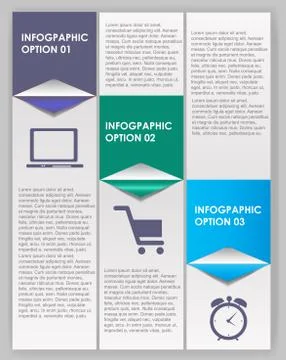 INFOGRAPHICS design elements vector illustration Stock Illustration