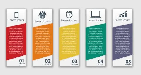 INFOGRAPHICS design elements vector illustration イラスト素材