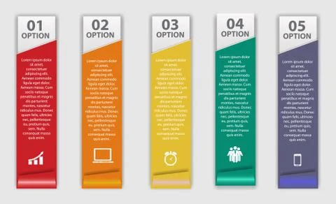 INFOGRAPHICS design elements vector illustration Stock Illustration