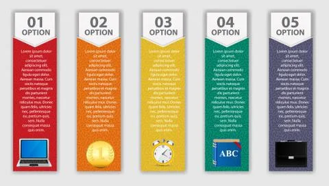 INFOGRAPHICS design elements vector illustration Stock Illustration