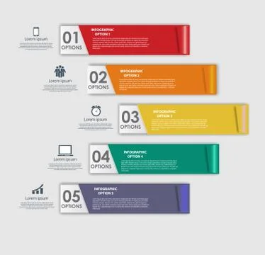 INFOGRAPHICS design elements vector illustration イラスト素材