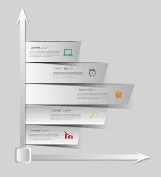 INFOGRAPHICS design elements vector illustration Stock Illustration