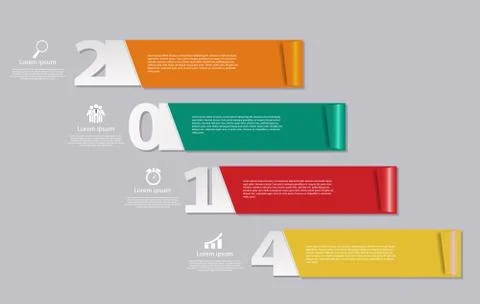 INFOGRAPHICS design elements vector illustration Stock Illustration