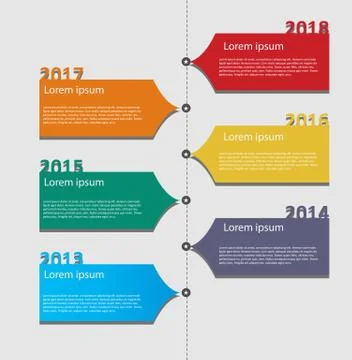 INFOGRAPHICS design elements vector illustration Illustrazione stock