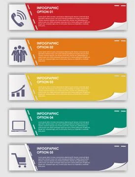 INFOGRAPHICS design elements vector illustration Stock Illustration