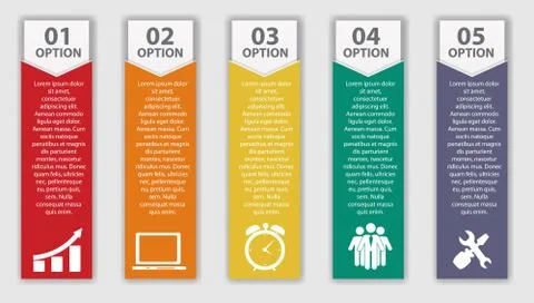 INFOGRAPHICS design elements vector illustration Illustrazione stock