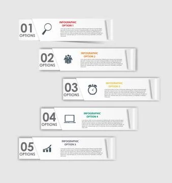 INFOGRAPHICS design elements vector illustration Stockillustratie