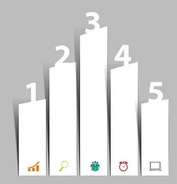 INFOGRAPHICS design elements vector illustration Stock Illustration