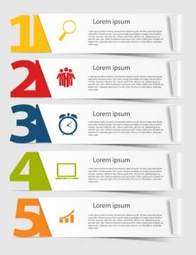 INFOGRAPHICS design elements vector illustration イラスト素材