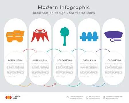 Infographics design Stock Illustration