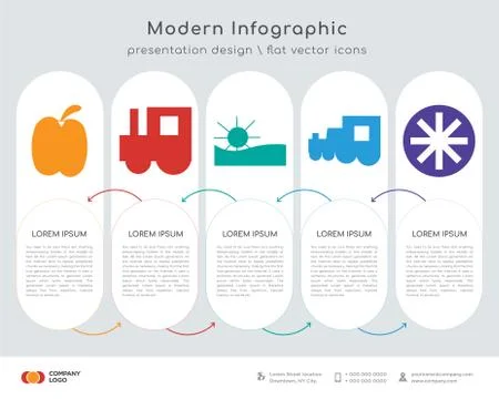 Infographics design Stock Illustration