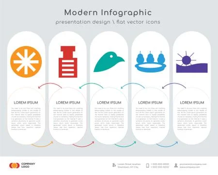 Infographics design Stock Illustration