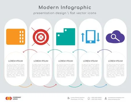Infographics design Stock Illustration