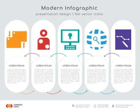 Infographics design Stock Illustration