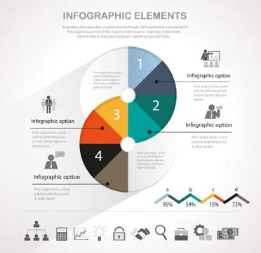 Infographics design Stock Illustration