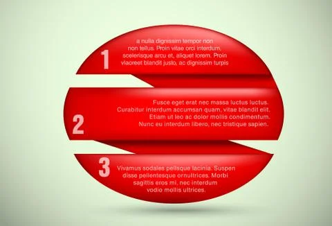 Infographics design template Stock Illustration