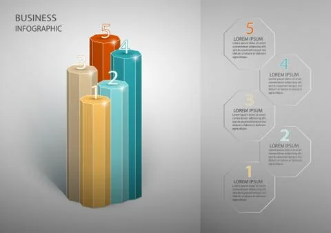 Infographics design vector can be used for workflow layout, diagram Stock Illustration