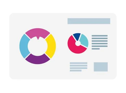 Infographics, design of visualizad data Stock Illustration