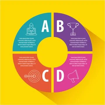 Infographics diagrams chart Stock-Illustration