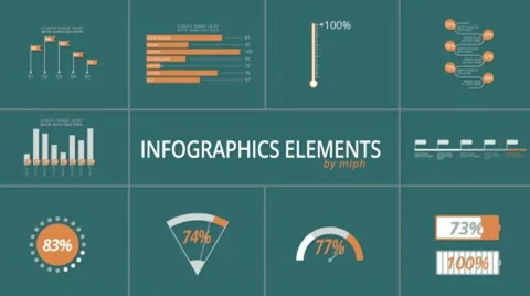 Infographics Elements Stock After Effects