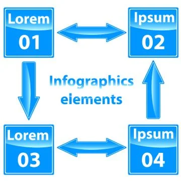 Infographics elements 스톡 일러스트