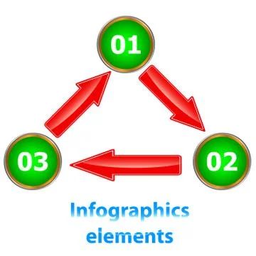 Infographics elements Stock Illustration