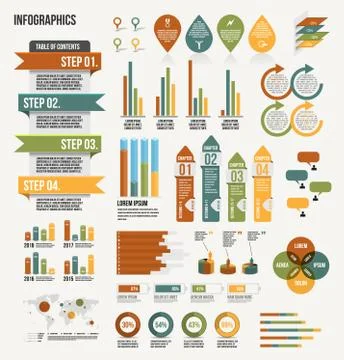 Infographics Elements Stock Illustration