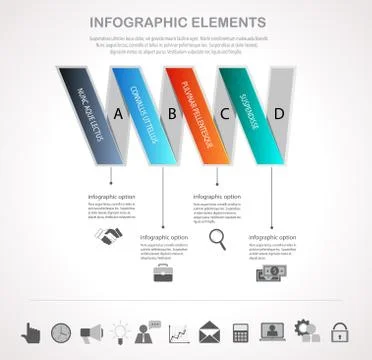Infographics elements Stock Illustration