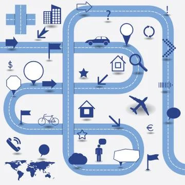 Infographics elements Stock Illustration