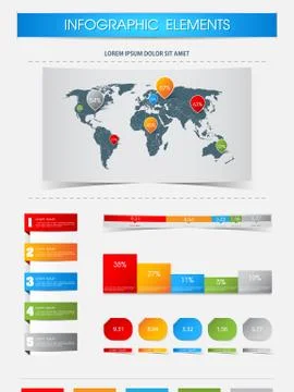 Infographics elements Stock Illustration