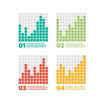 Infographics elements. Progress bar Stock Illustration
