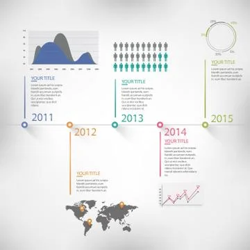 Infographics Elements. Vector Illustration Stock Illustration