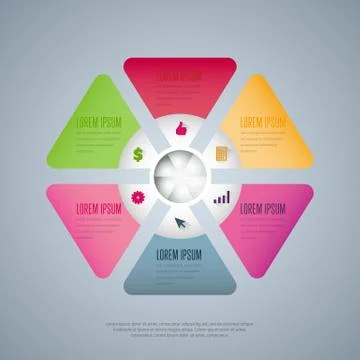 Infographics elements vector template 스톡 일러스트