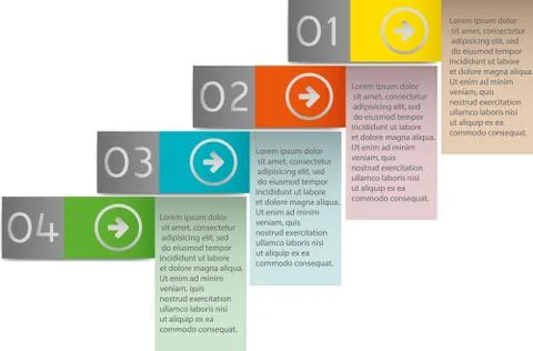 Infographics Illustrazione stock