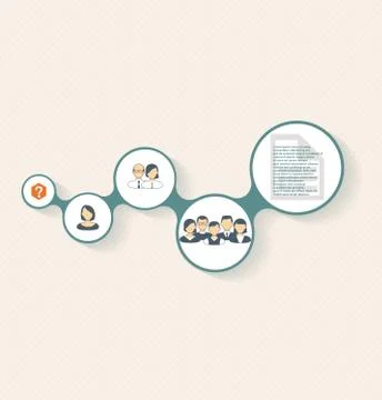 Infographics Illustrazione stock